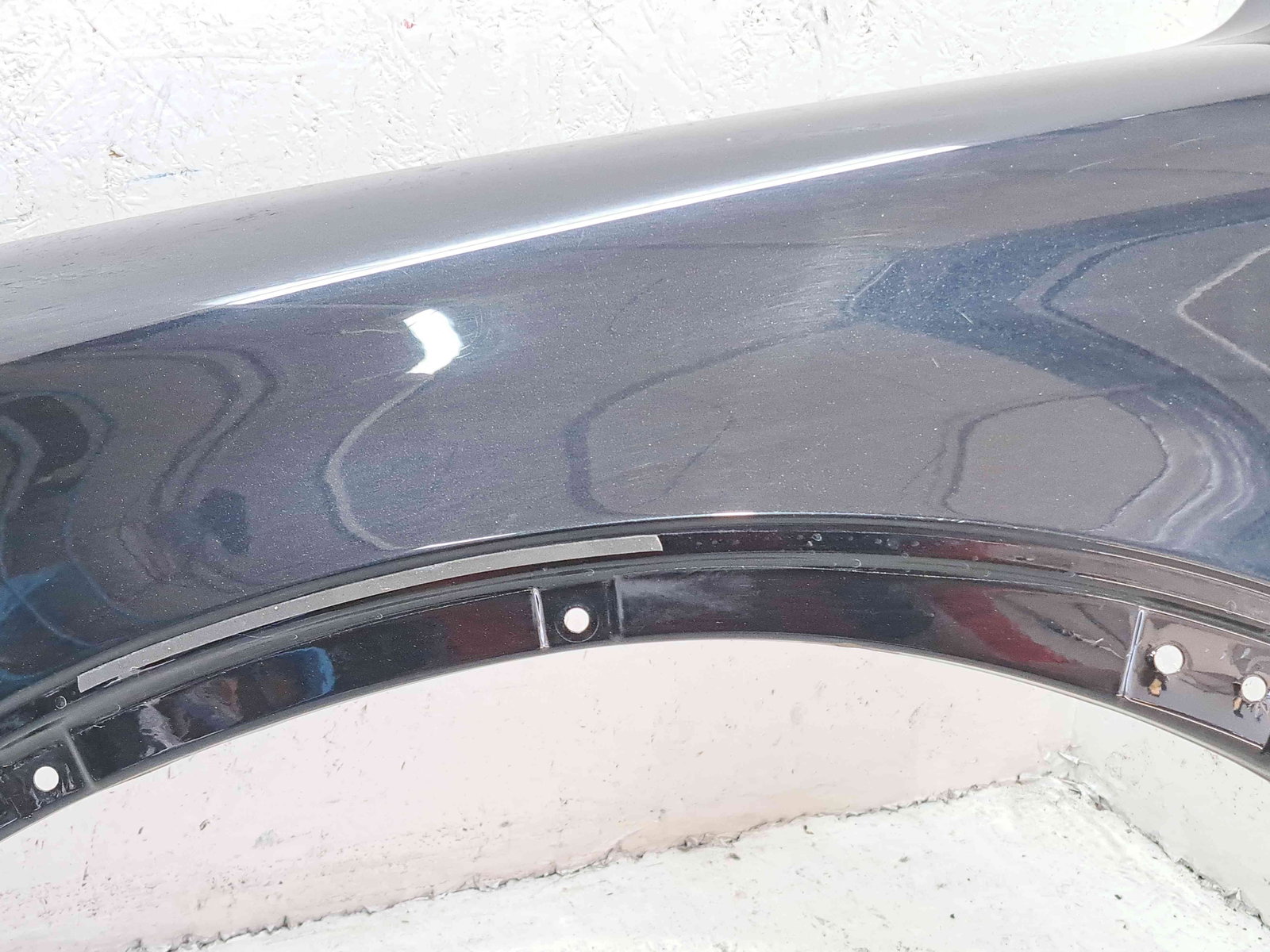 Aripa stanga fata Volvo XC90 [Fabr 2002-2014] Black Sapphire Metal - imagine 4