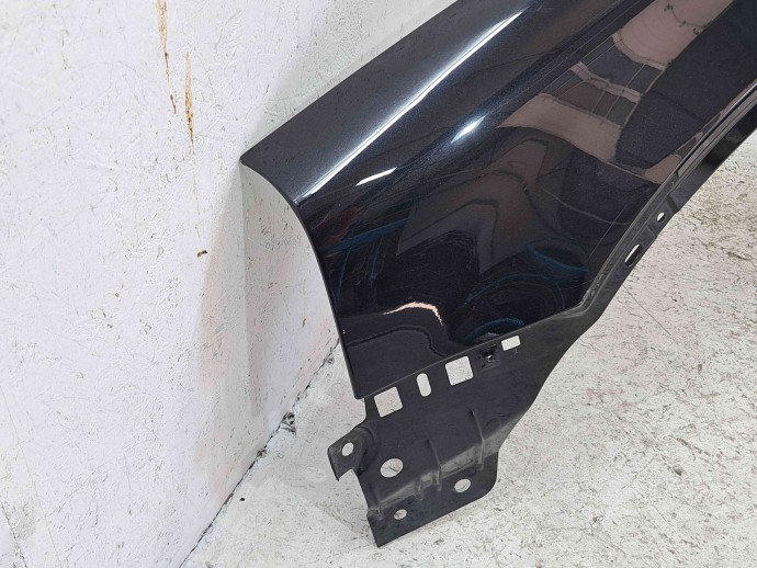 Aripa stanga fata Volvo XC90 [Fabr 2002-2014] Black Sapphire Metal
