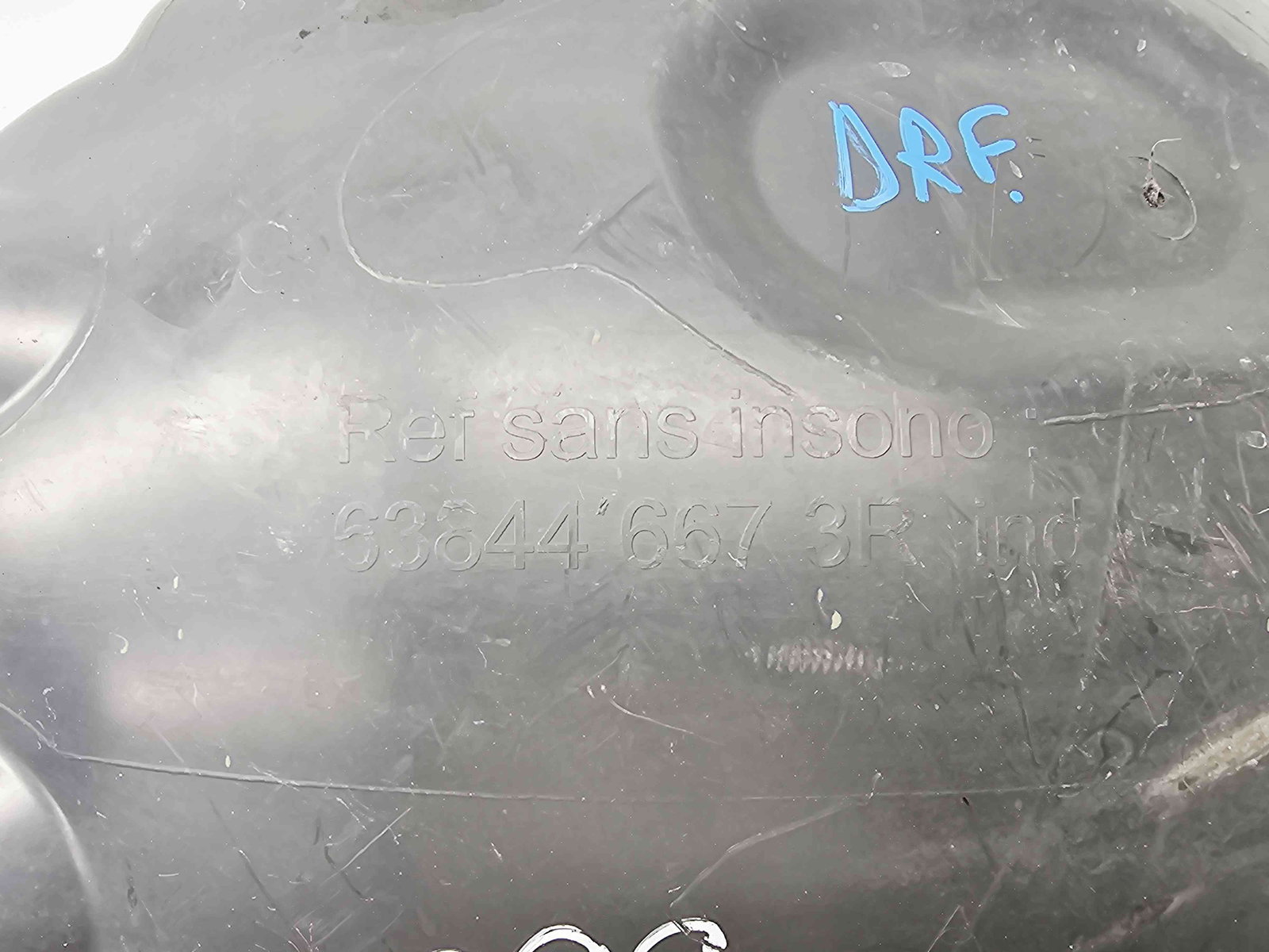 Carenaj roata dreapta fata Renault Megane 3 (B95) [Fabr 2008-2016] 638446673R - imagine 3