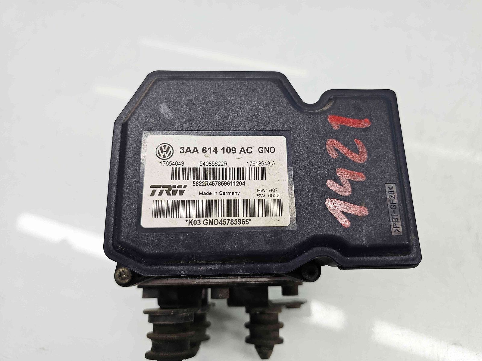 Pompa ABS Volkswagen Passat B7 (365) Variant [Fabr 2010-2014] 3AA614109AC 2.0 TDI CFFB 103KW / 140CP - imagine 3