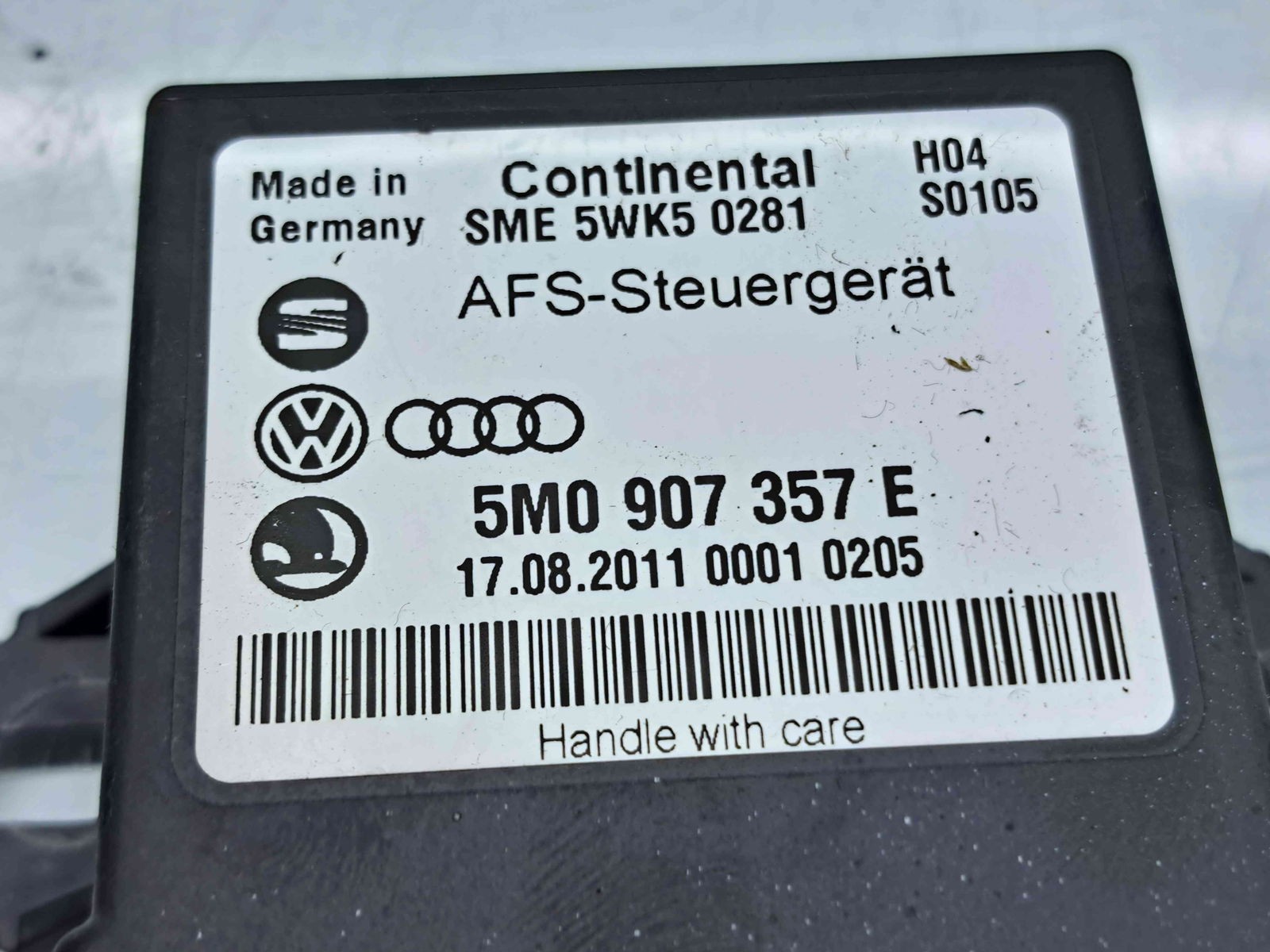 Modul control lumini Volkswagen Phaeton (3D) [Fabr 2002-2016] 5M0907357E - imagine 3