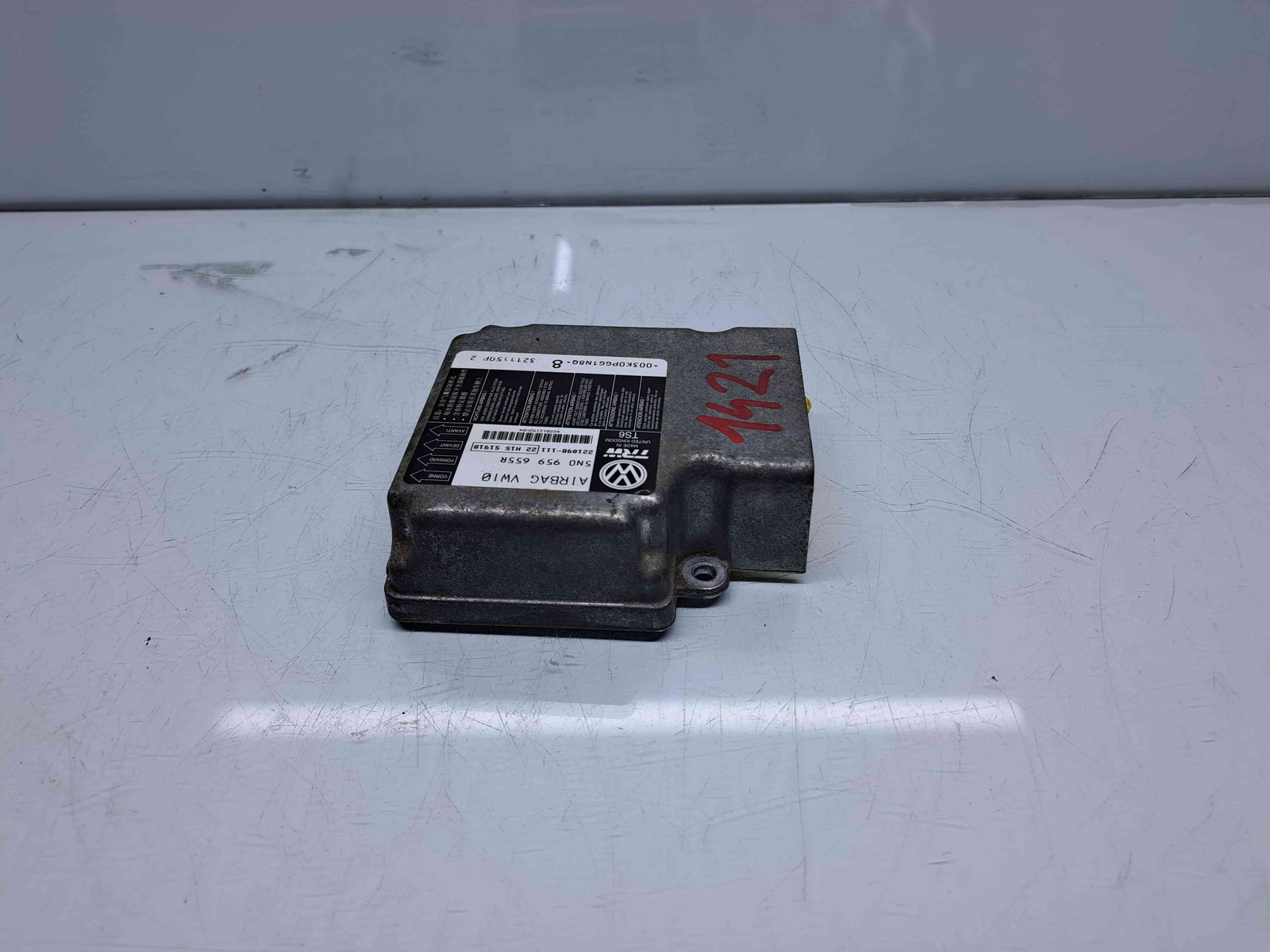 Calculator airbag Volkswagen Passat B7 (365) Variant [Fabr 2010-2014] 5N0959655R 2.0 TDI CFFB 103KW / 140CP - imagine 2