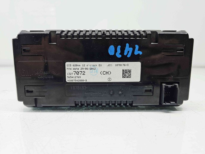  Display bord Opel Zafira C (E75) Combi [Fabr 2011-2017] 13277072