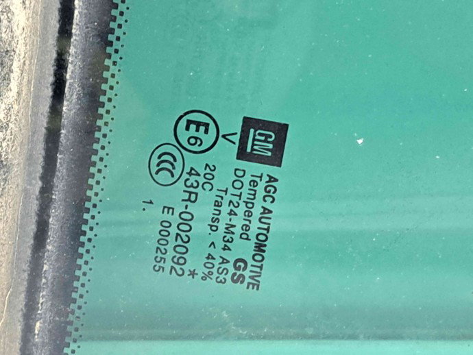 Geam fix usa dreapta spate Opel Zafira C (E75) Combi [Fabr 2011-2017] OEM