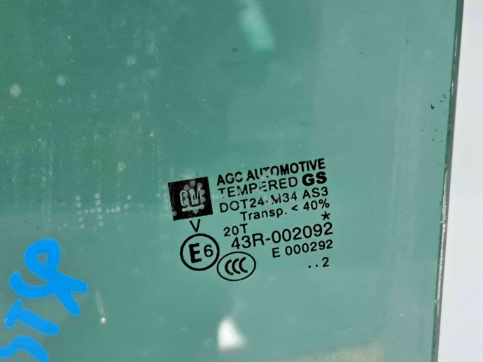 Geam usa dreapta spate Opel Zafira C (E75) Combi [Fabr 2011-2017] OEM