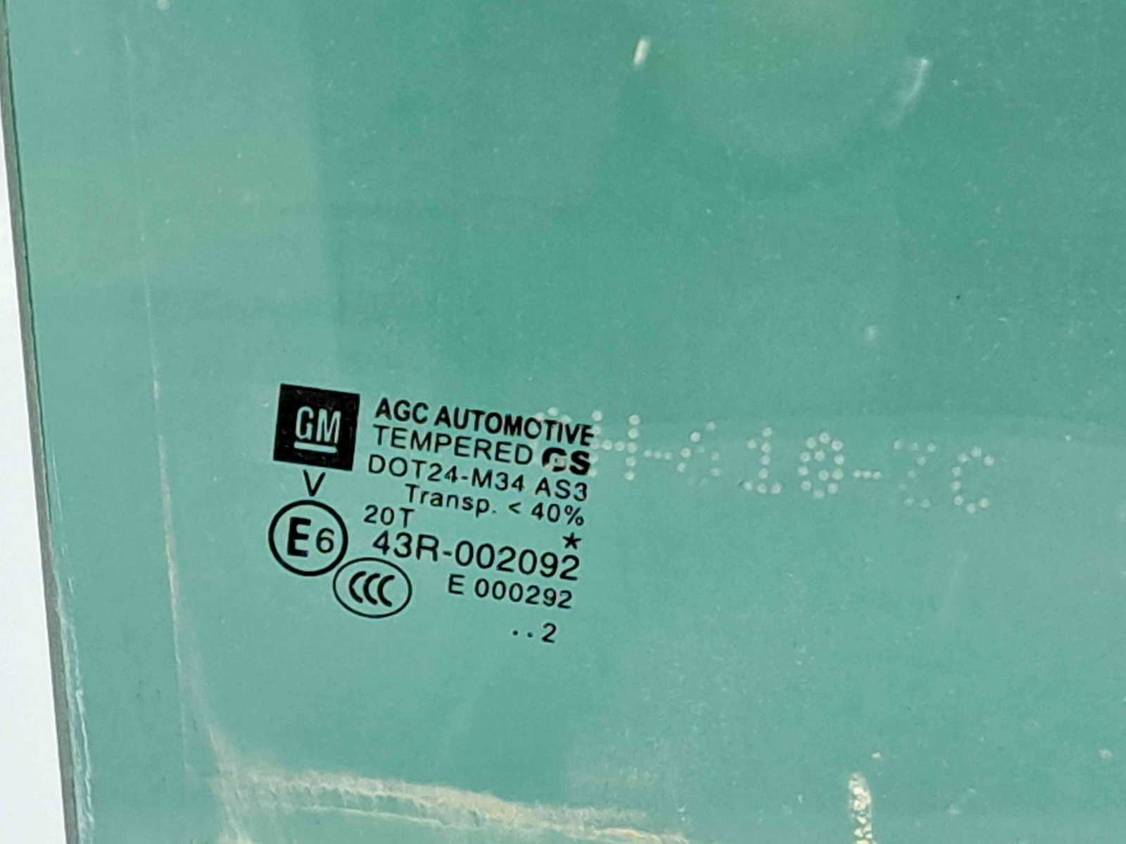 Geam usa dreapta spate Opel Zafira C (E75) Combi [Fabr 2011-2017] OEM - imagine 2