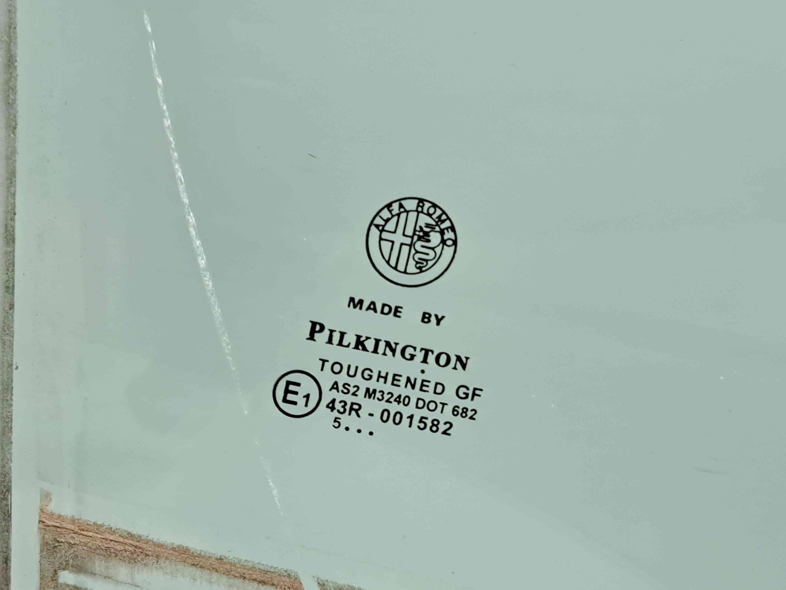 Geam usa dreapta spate Alfa Romeo 159 (939) [Fabr 2006-2011] OEM - imagine 2