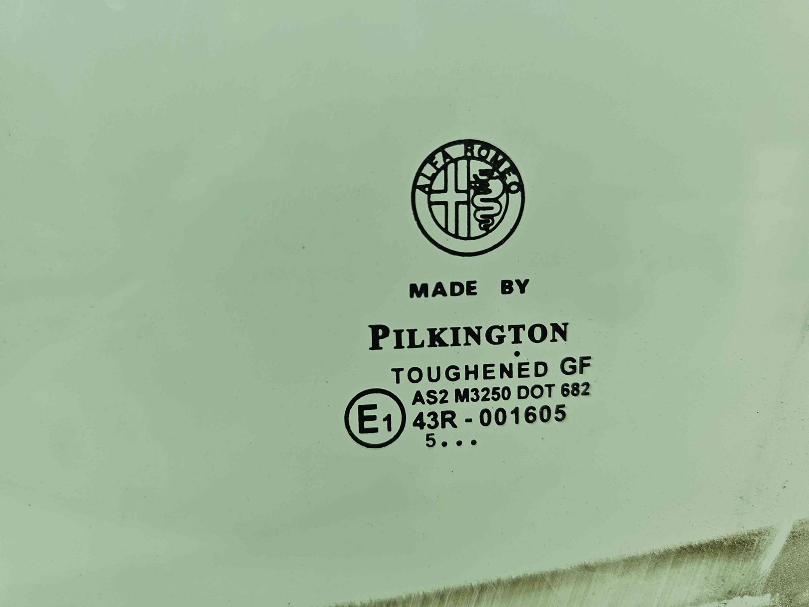 Geam usa stanga fata Alfa Romeo 159 (939) [Fabr 2006-2011] OEM - imagine 2