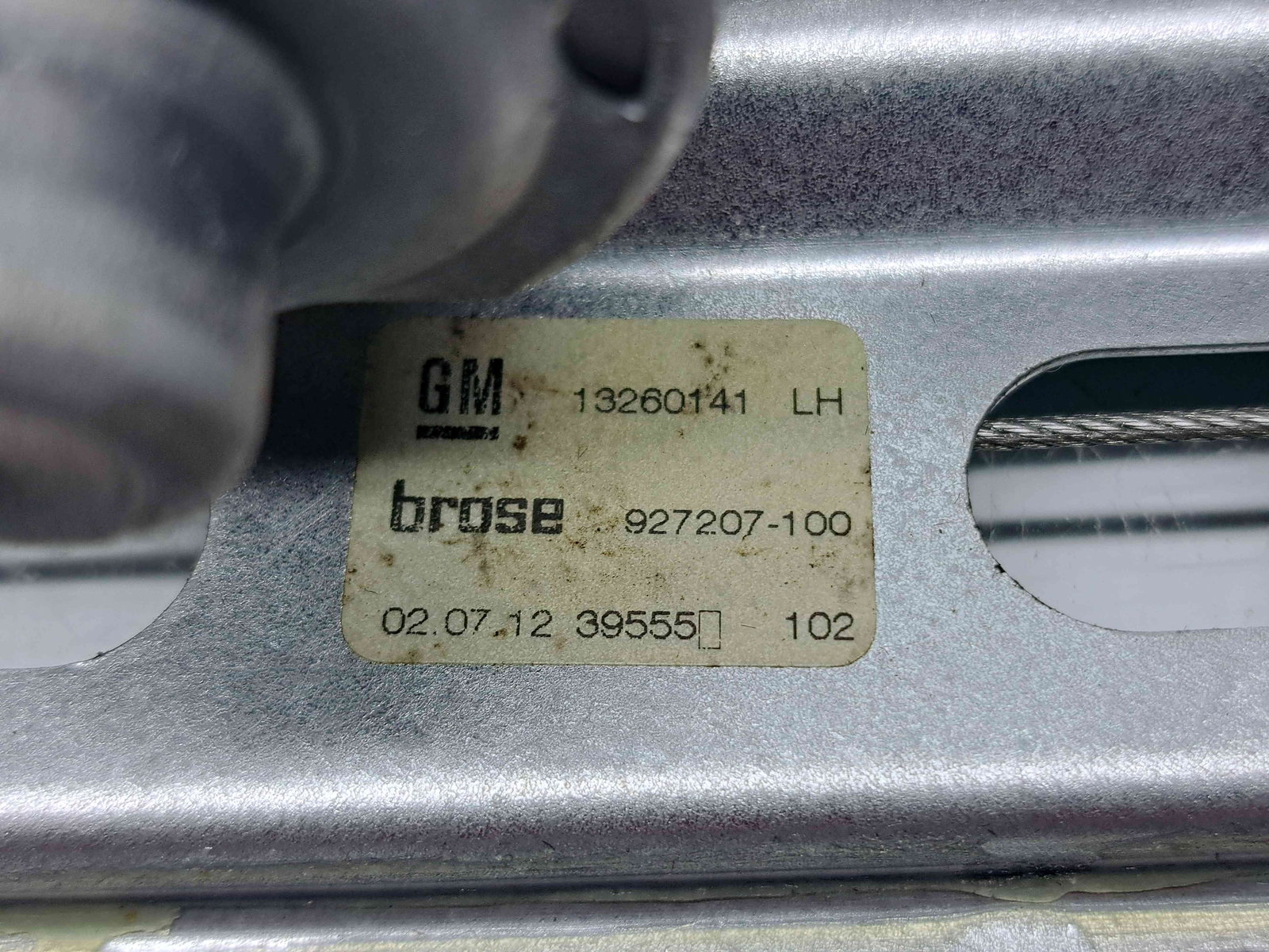 Macara electrica geam stanga spate Opel Zafira C (E75) Combi [Fabr 2011-2017] 13260141 - imagine 4