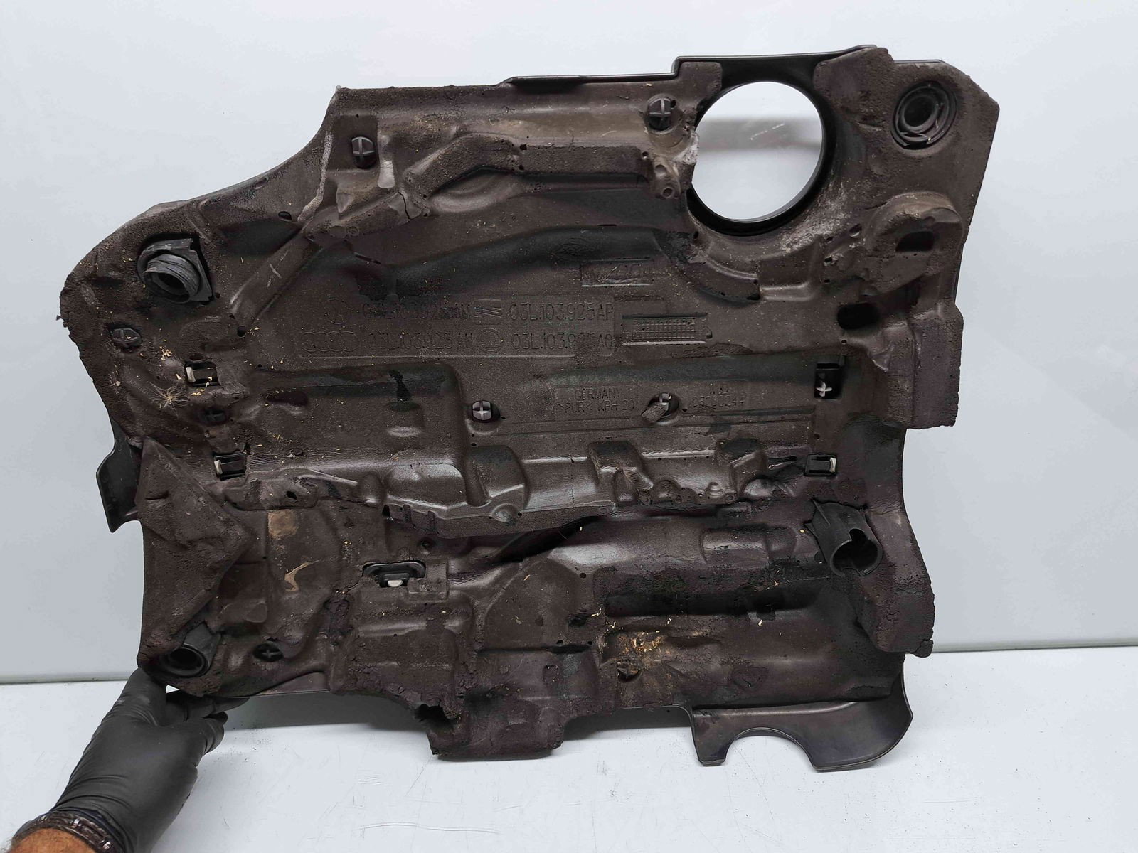 Capac motor Skoda Octavia 2 (1Z3) [Fabr 2004-2013] 03L103925AP 2.0 TDI CBAB 103KW / 140CP - imagine 3