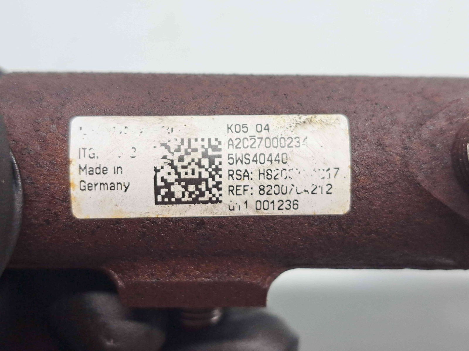 Rampa injectoare Renault Megane 3 [Fabr 2008-2015] 8200704212 1.5 DCI K9K-899 81KW / 110CP - imagine 3