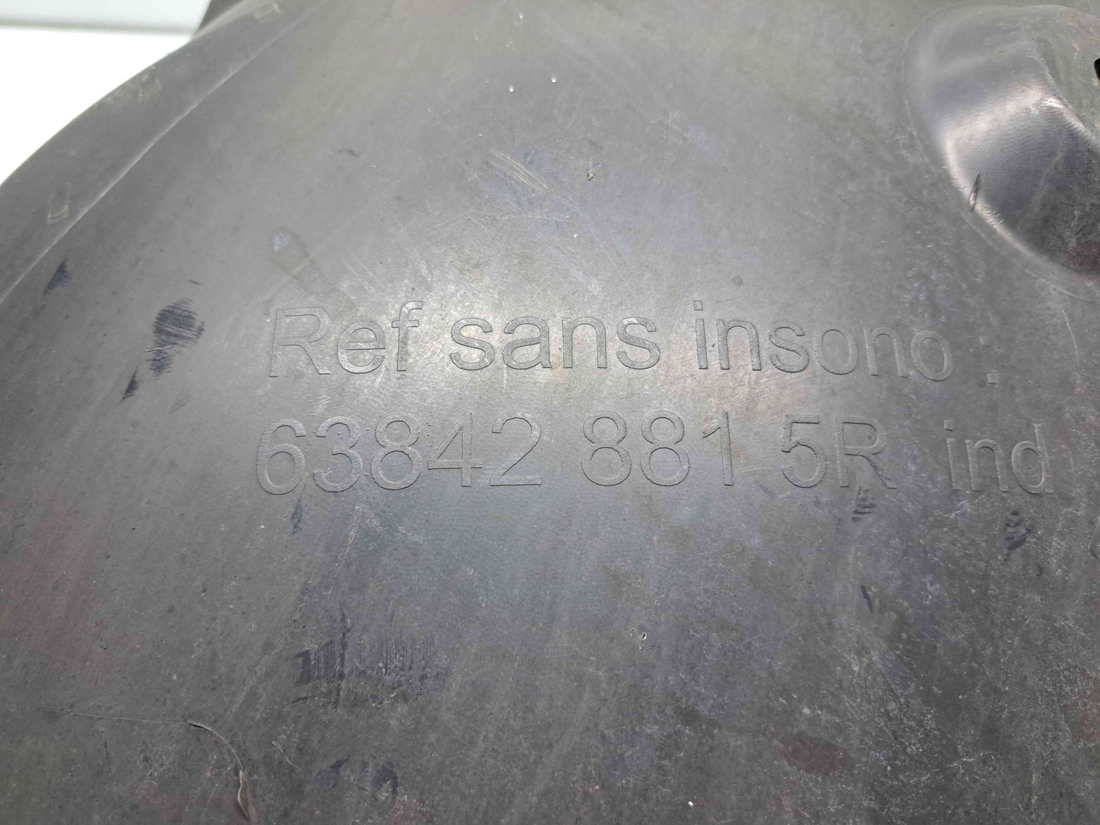 Carenaj roata dreapta fata Renault Megane 3 (B95) [Fabr 2008-2016] 638452868R - imagine 4