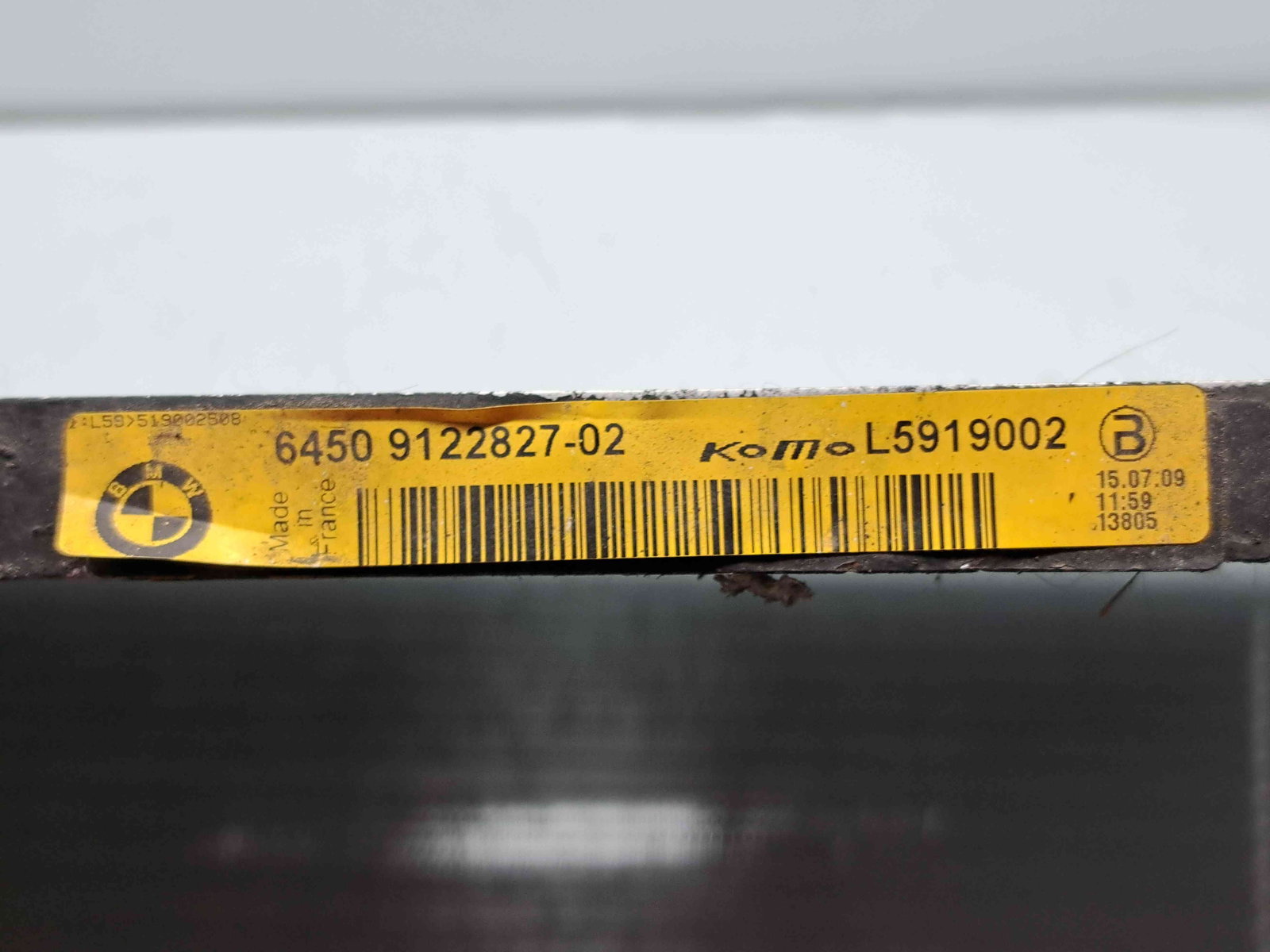 Radiator clima / AC Bmw 5 (E60) [Fabr 2004-2010] 9122827-02 2.0 N47D 130KW / 177CP - imagine 4