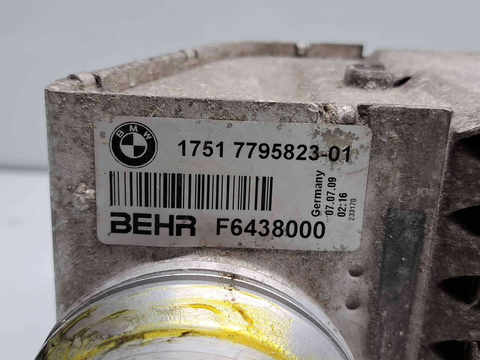 Radiator intercooler Bmw 5 (E60) [Fabr 2004-2010] 7795823-01 2.0 N47D 130KW / 177CP - imagine 4