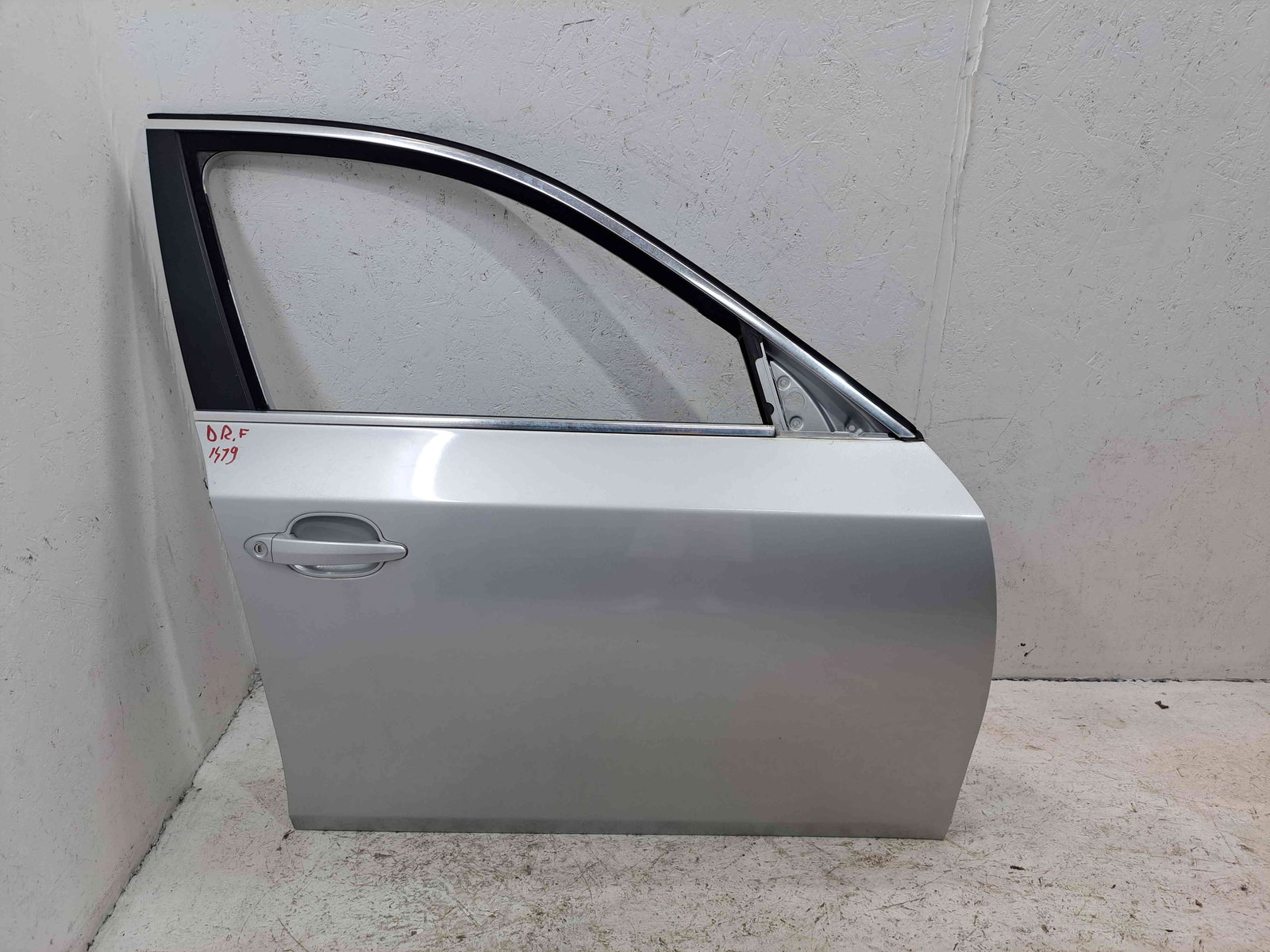 Usa dreapta fata Bmw 5 (E60) [Fabr 2004-2010] 354 TITANSILBER METL - imagine 1