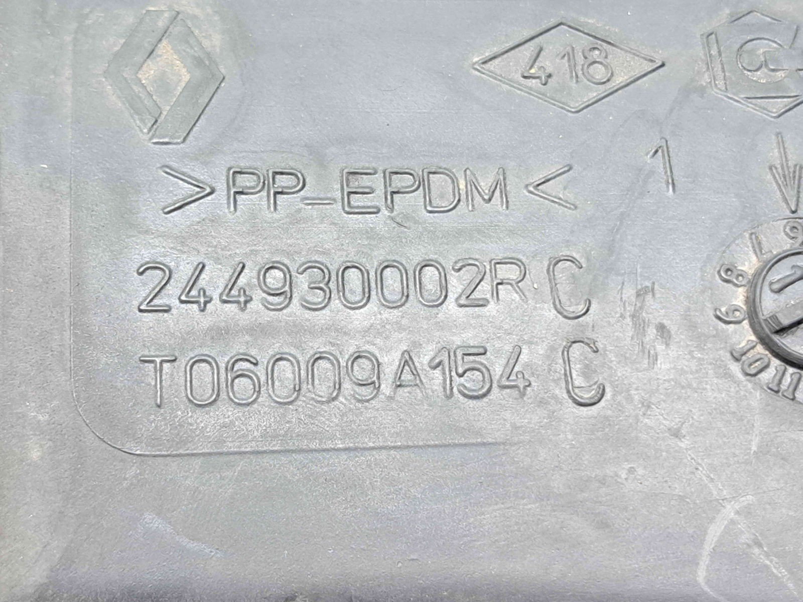 Tub admisie aer Renault Scenic 3 [Fabr 2009-2015] 244930002R 1.9 DCI F9Q-870 96KW / 130CP - imagine 2