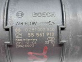 Debitmetru aer  Opel Astra J [Fabr 2009-2015] 55561912 1.7 A17DTS 96KW / 130CP