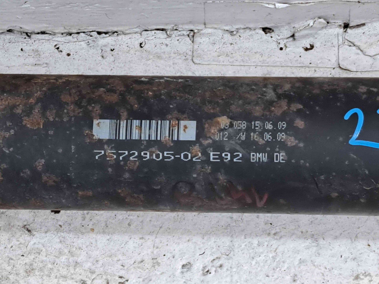 Cardan Bmw 3 Touring (E91) [Fabr 2005-2011] 7572905-02 2.0 N47D 130KW / 177CP - imagine 5