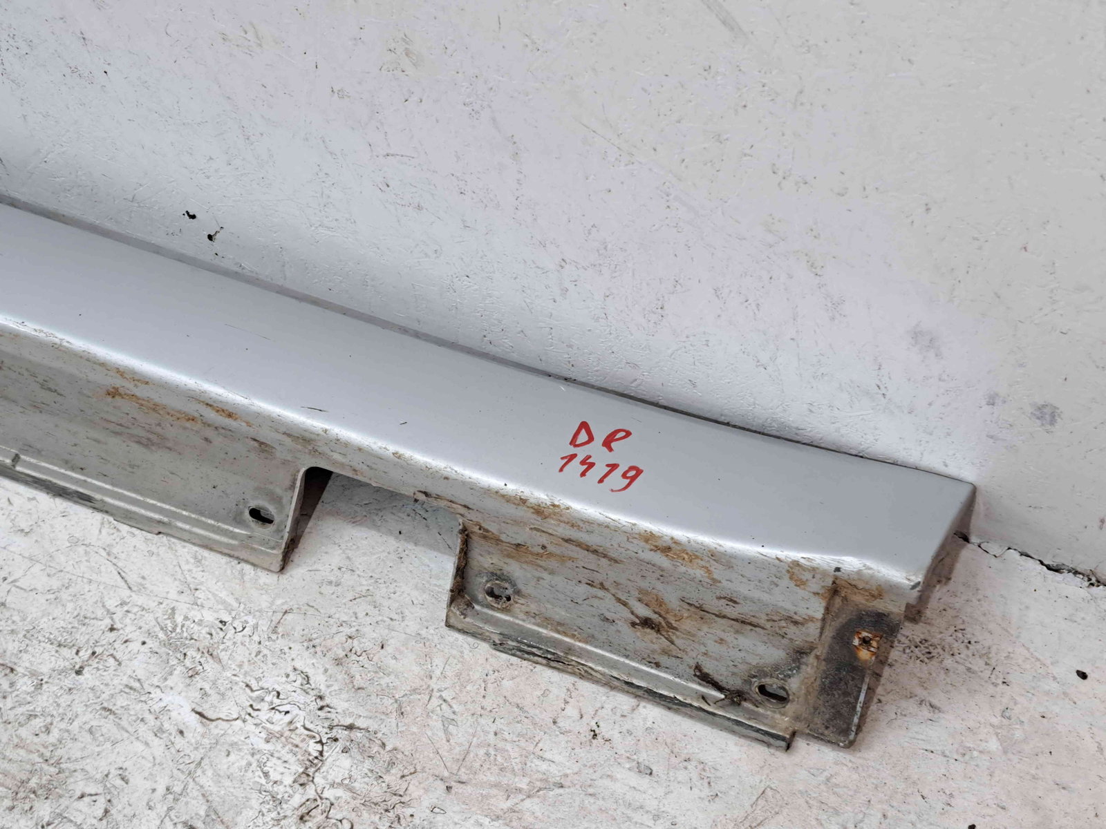 Prag lateral dreapta Bmw 5 (E60) [Fabr 2004-2010] 354 TITANSILBER METL - imagine 2