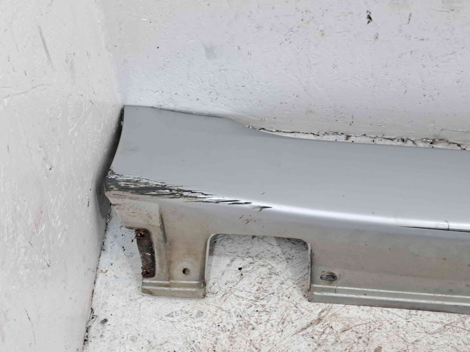 Prag lateral dreapta Bmw 5 (E60) [Fabr 2004-2010] 354 TITANSILBER METL - imagine 4