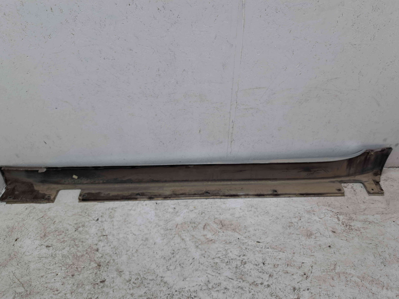 Prag lateral dreapta Bmw 5 (E60) [Fabr 2004-2010] 354 TITANSILBER METL - imagine 5