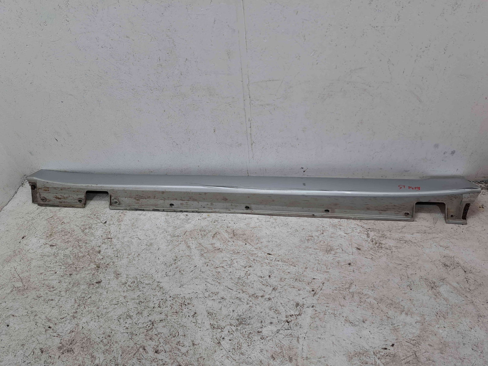 Prag lateral stanga Bmw 5 (E60) [Fabr 2004-2010] 354 TITANSILBER METL