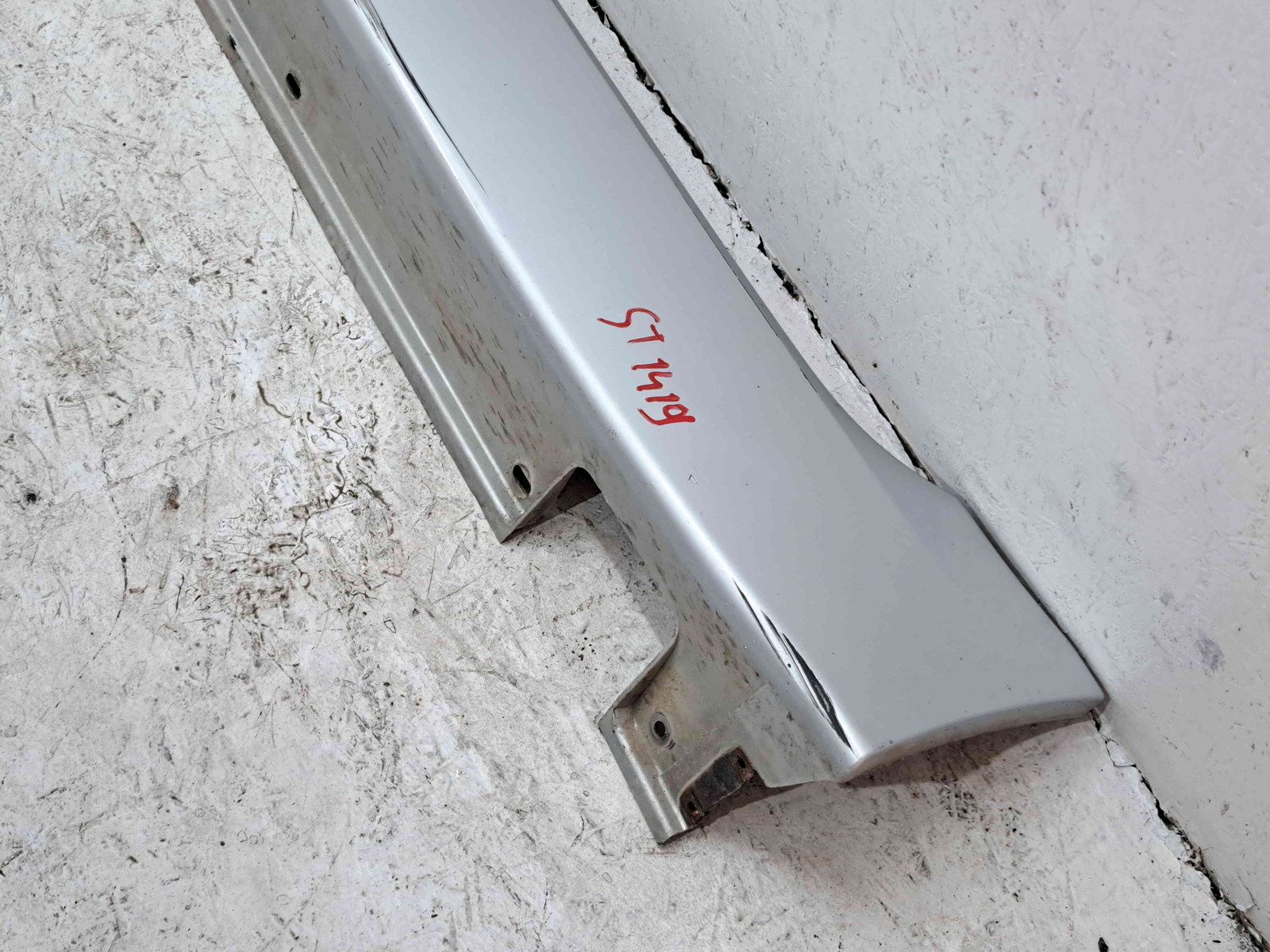 Prag lateral stanga Bmw 5 (E60) [Fabr 2004-2010] 354 TITANSILBER METL - imagine 2