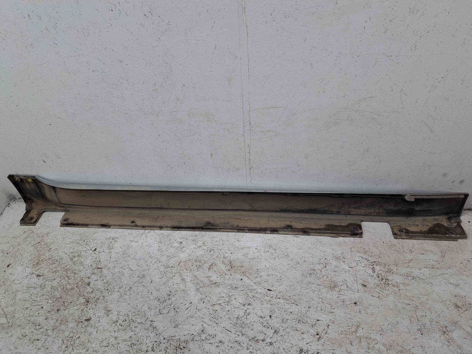 Prag lateral stanga Bmw 5 (E60) [Fabr 2004-2010] 354 TITANSILBER METL - imagine 5