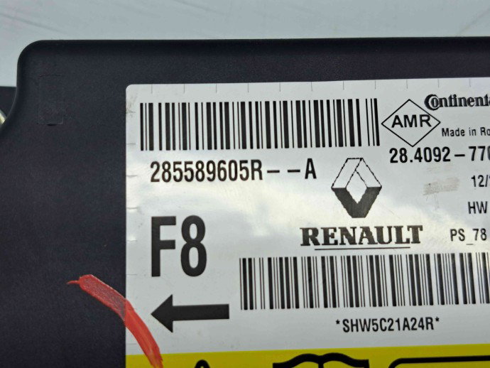 Calculator airbag Renault Scenic 3 (J95) Facelift [Fabr 2009-2015] 285589605R 1.5 DCI K9K837 81KW / 110CP