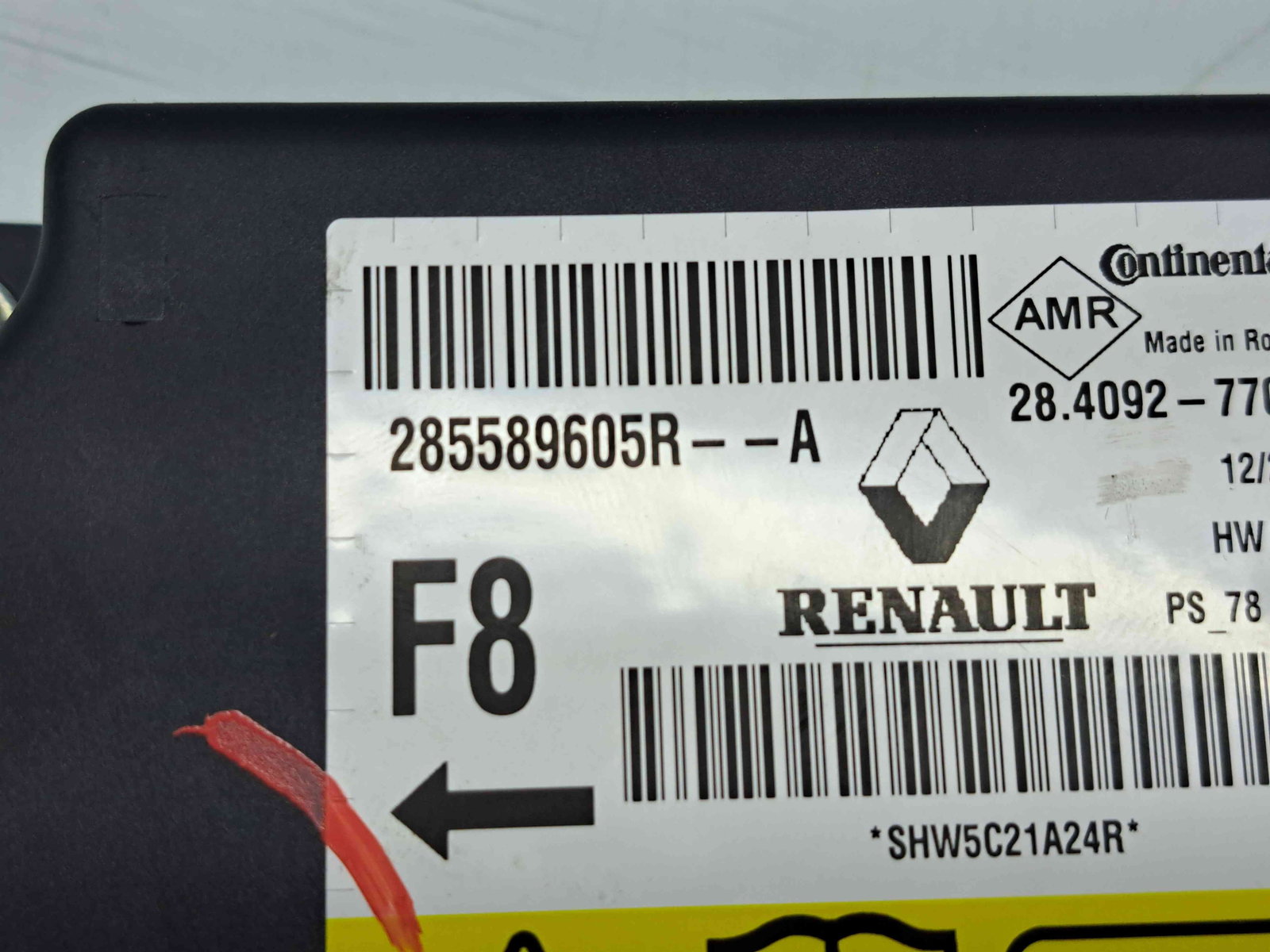 Calculator airbag Renault Scenic 3 (J95) Facelift [Fabr 2009-2015] 285589605R 1.5 DCI K9K837 81KW / 110CP - imagine 4