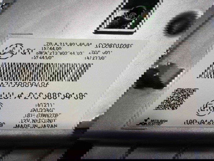 Display bord A2139009406 Mercedes E220 W213 2.0 2016-2021