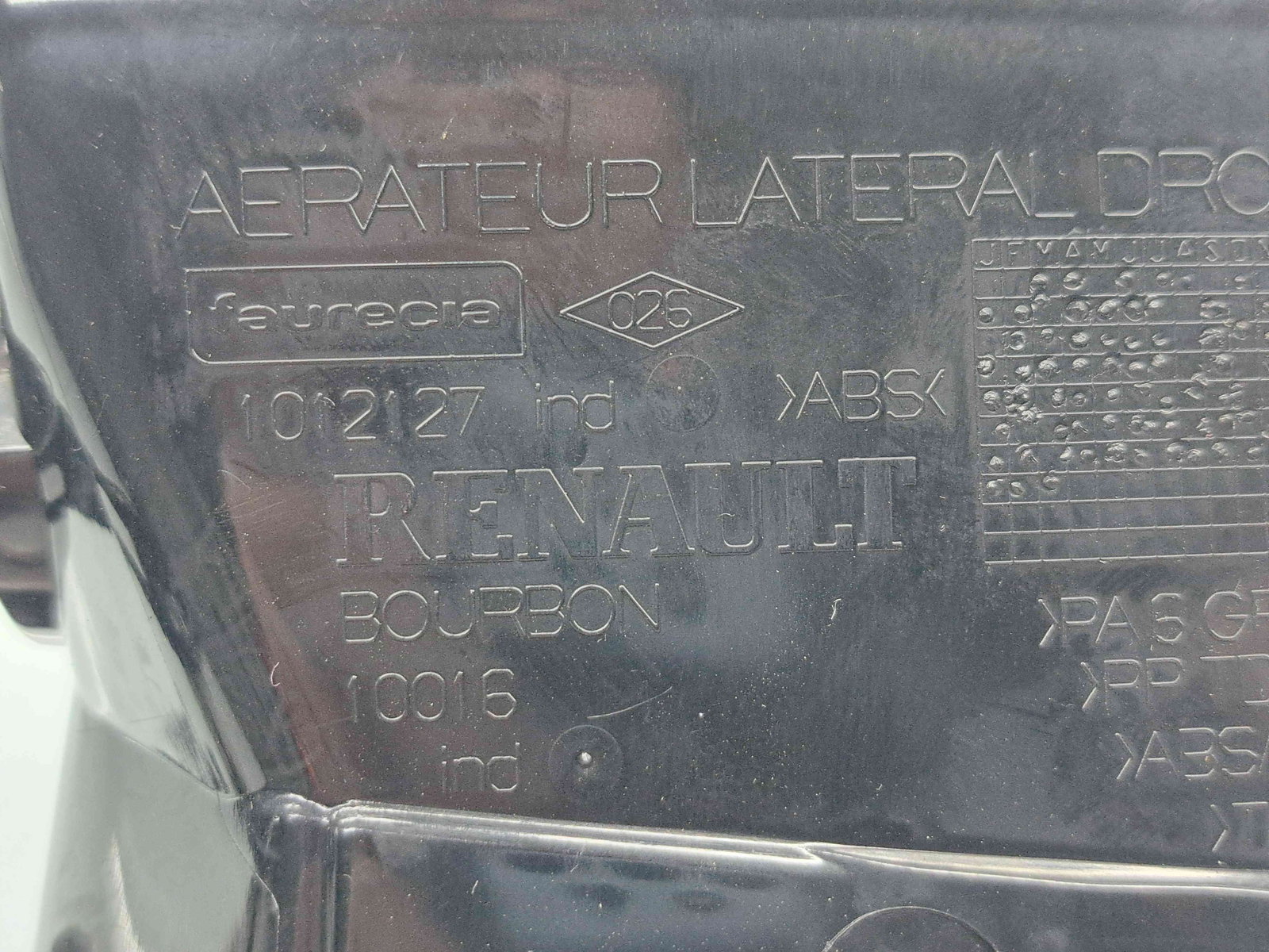 Grila aerisire dreapta Renault Scenic 3 (J95) Facelift [Fabr 2009-2015] 1012127 - imagine 4