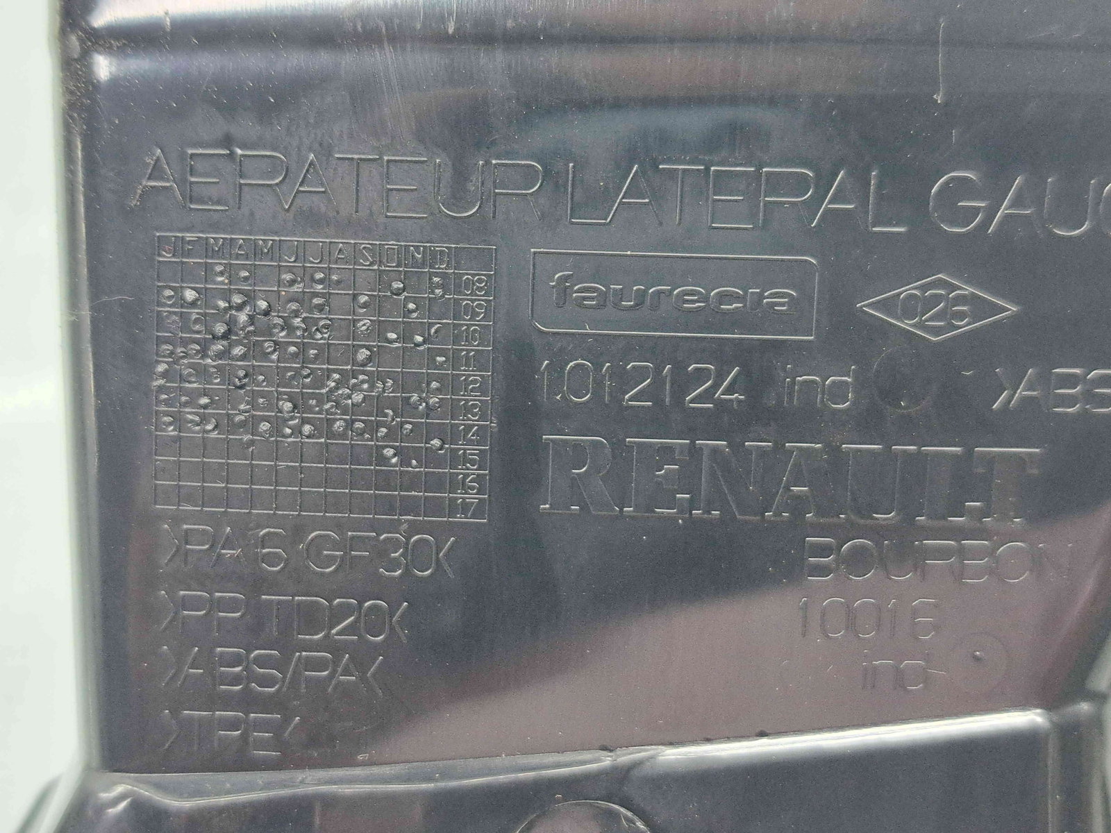 Grila aerisire stanga Renault Scenic 3 (J95) Facelift [Fabr 2009-2015] 1012124 - imagine 4