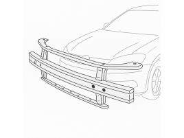 Armatura bara fata Opel Astra H [Fabr 2004-2009] 1.9 CDTI Z19DTH 110 KW / 150 CP