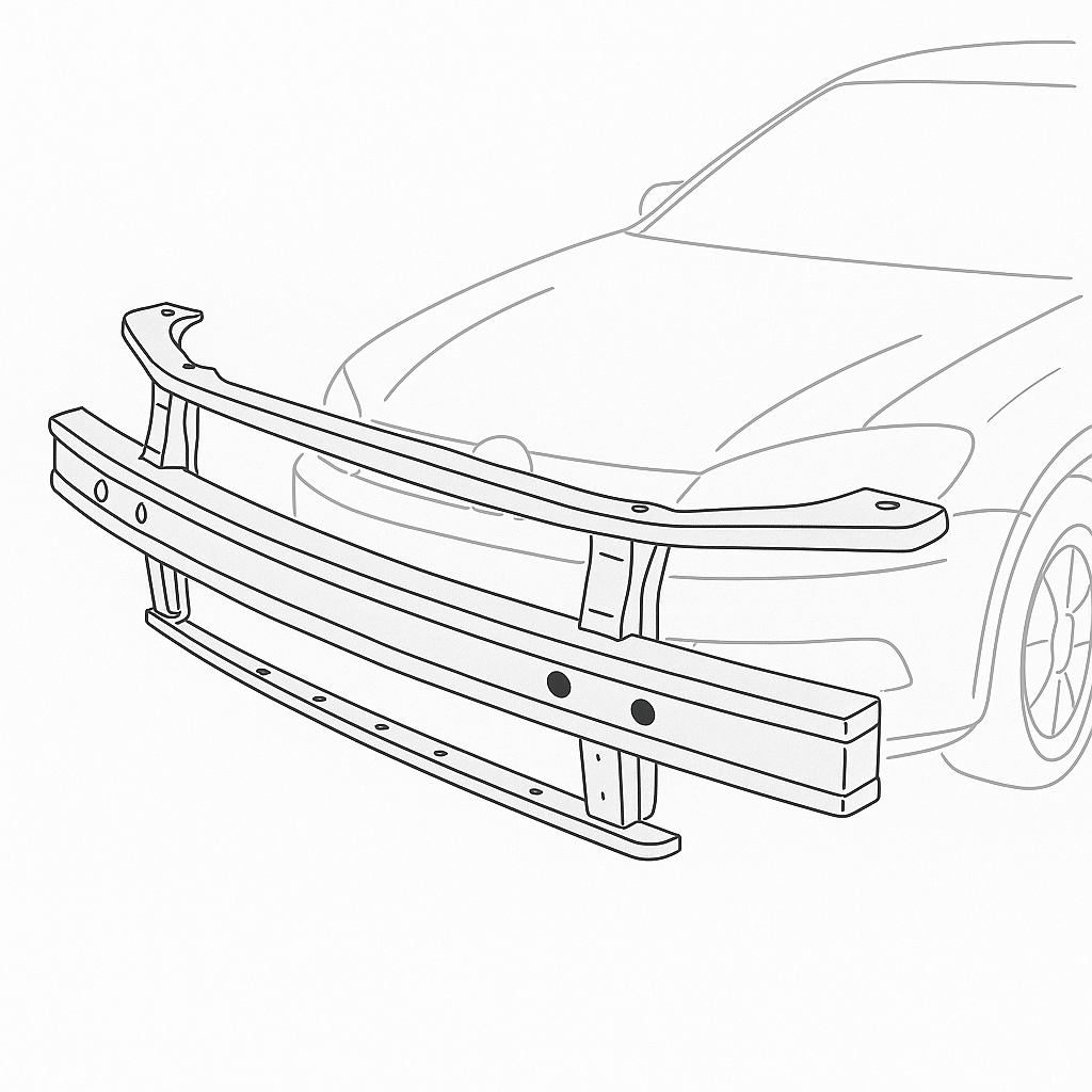 Armatura bara fata Opel Astra H [Fabr 2004-2009] 1.9 CDTI Z19DTH 110 KW / 150 CP