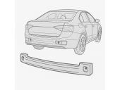 Armatura bara spate Opel Astra H [Fabr 2004-2009] 1.9 CDTI Z19DTH 110 KW / 150 CP