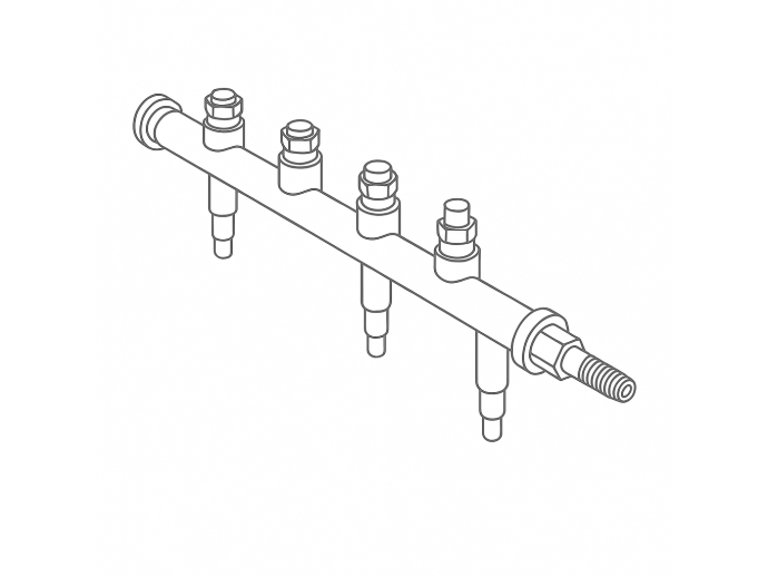 Rampa injectoare Opel Astra H [Fabr 2004-2009] 55197372 1.9 CDTI Z19DTH 110 KW / 150 CP