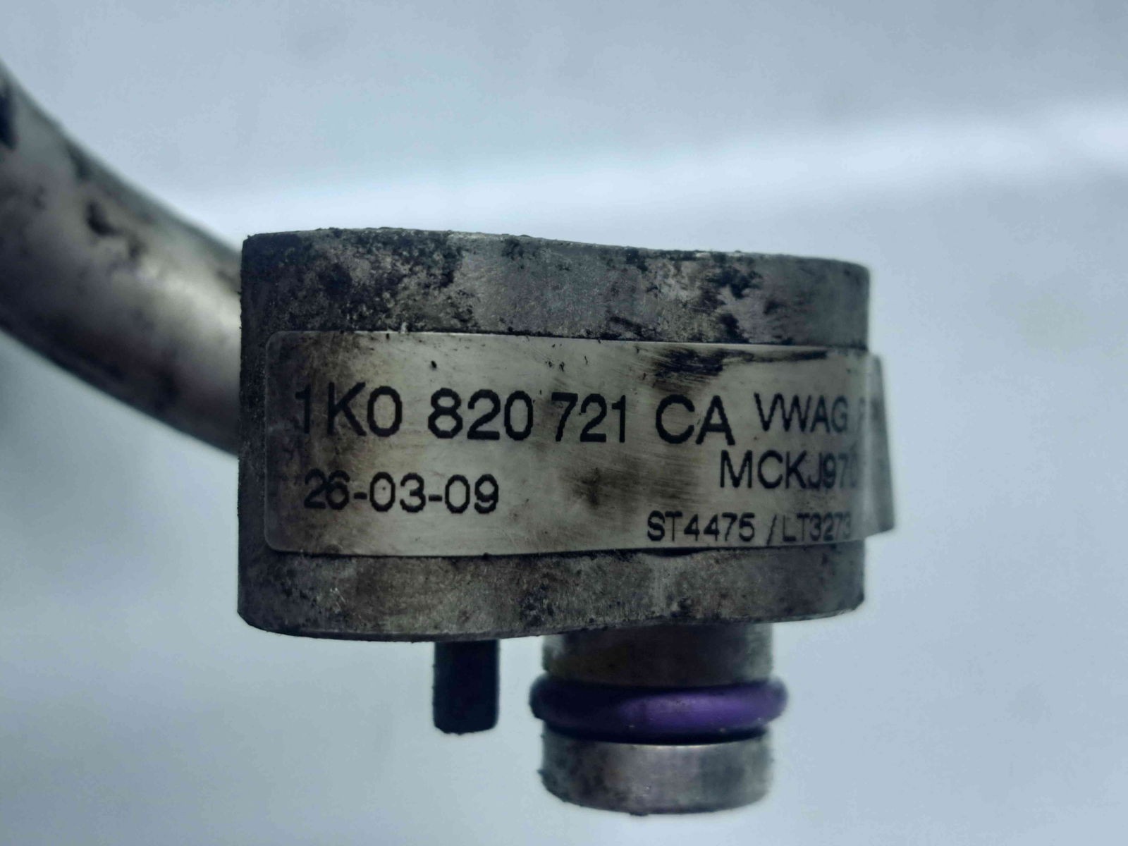 Conducta AC Seat Altea XL (5P5, 5P8) [Fabr 2006-2015] 1K0820721CA 2.0 TDI CBAB 103KW / 140CP - imagine 2