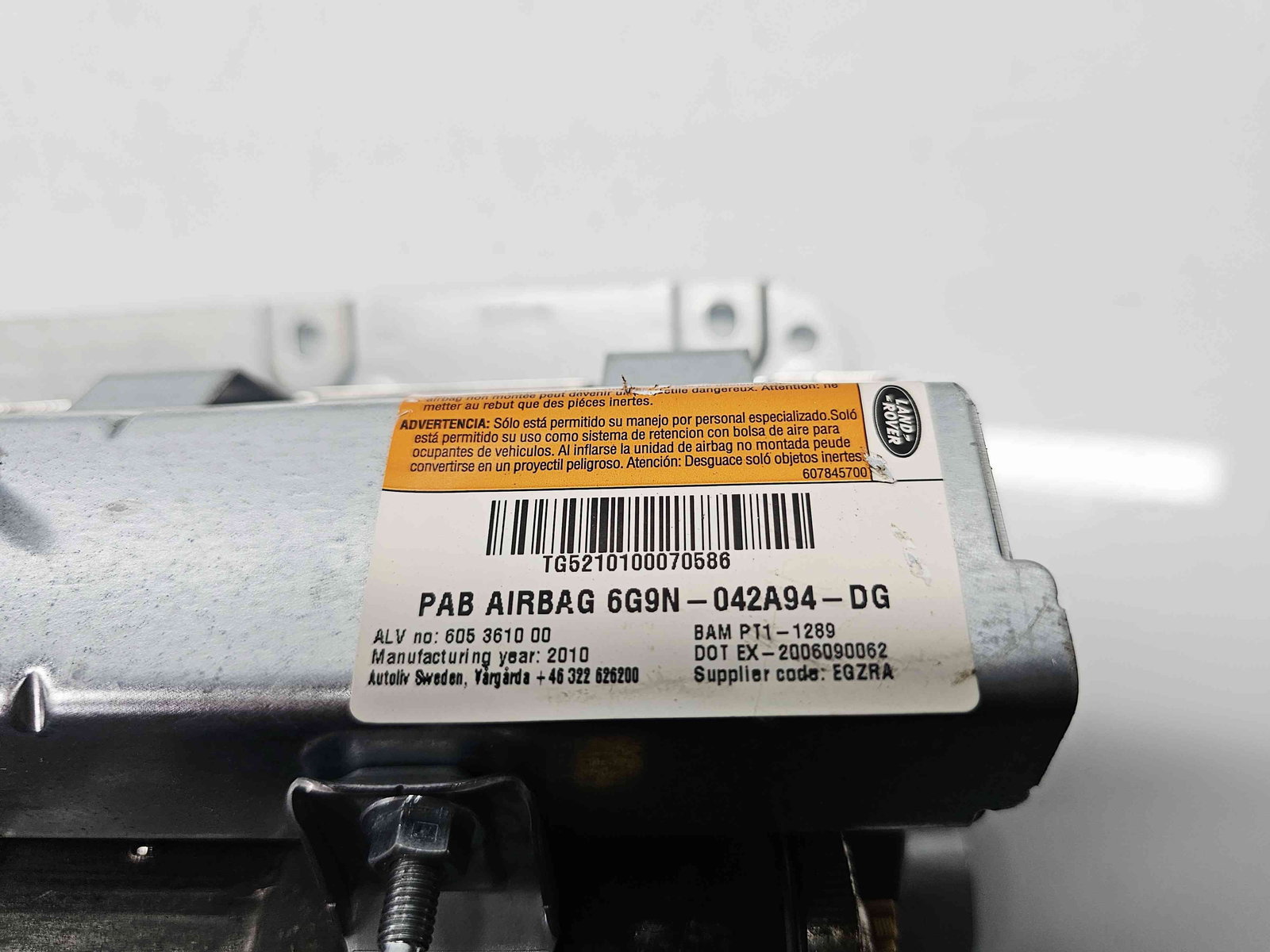 Airbag pasager LAND ROVER Freelander 2 (FA) [Fabr 2006-2014] 6G9N042A94DG - imagine 5