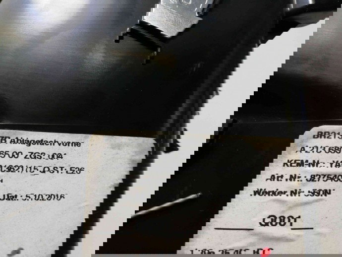 Scrumiera A2136806500 Mercedes E220 W213 2.0 2016-2021