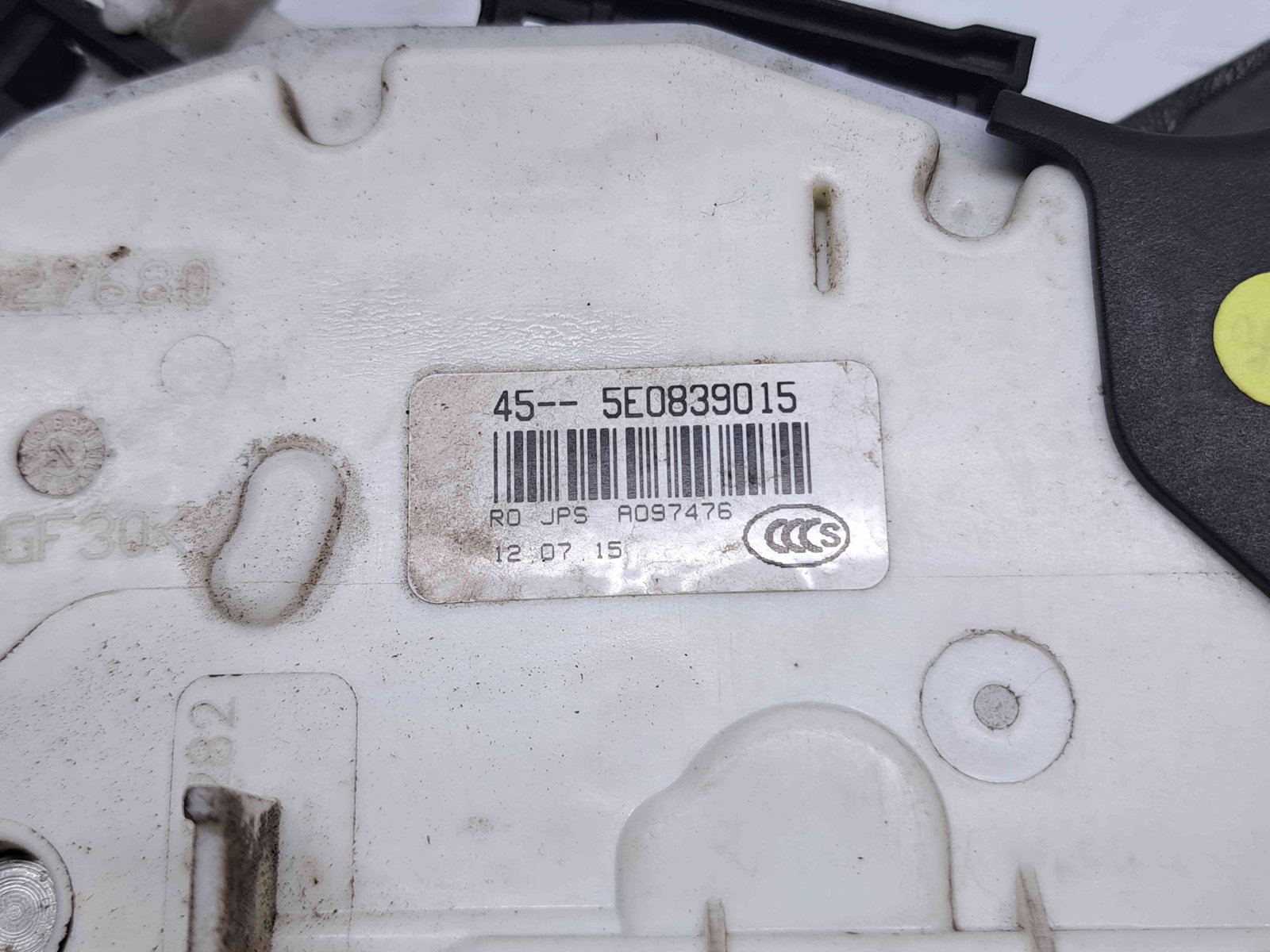 Broasca usa stanga spate Volkswagen Passat B8 (3G2) [Fabr 2015-prezent] 5E0839015 - imagine 4