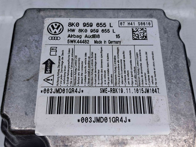 Calculator airbag Audi A5 (8T3) [Fabr 2007-2015] 8K0959655L 3.0 TDI CCWA 176KW / 239CP