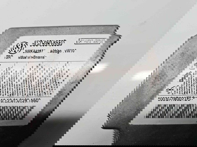 Calculator airbag Volkswagen Golf 6 (5K1) GTI [Fabr 2009-2013] 5C0959655 2.0 FSI CCZB 155KW / 210CP