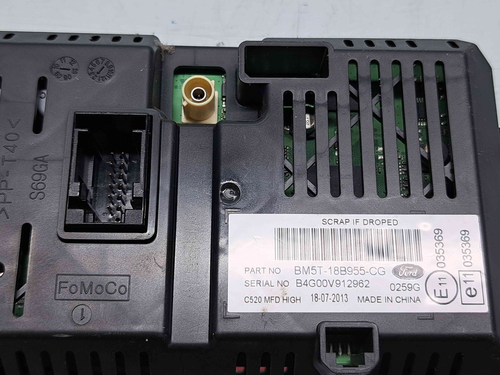 Display bord Ford Grand C-Max (CB7) [Fabr 2010-2015] BM5T-18B955-CG - imagine 3