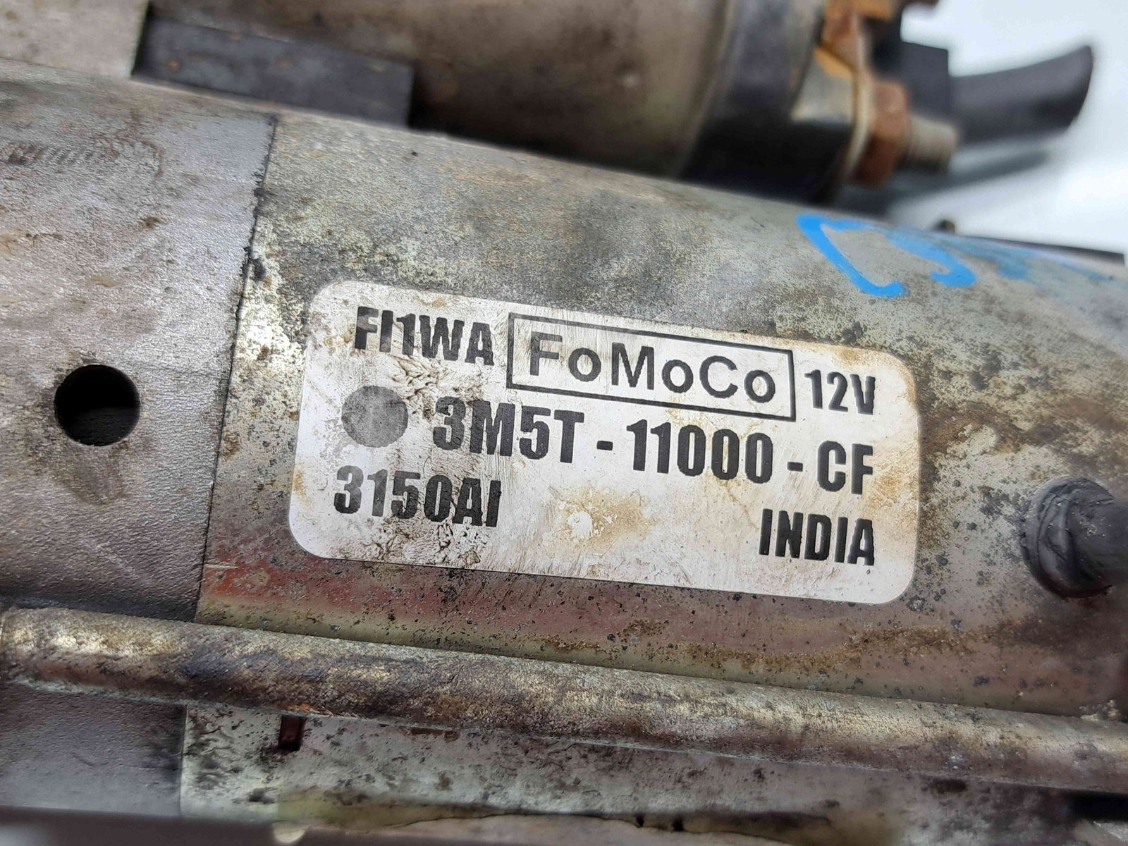 Electromotor 11 dinti Ford Grand C-Max (CB7) [Fabr 2010-2015] 3M5T-11000-CF 1.6 TDCI DV6C85KW / 115CP - imagine 2