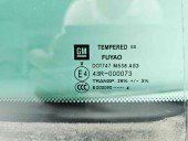 Geam fix usa dreapta spate Opel Insignia A Facelift [Fabr 2008-2016] OEM