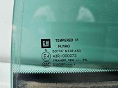 Geam fix usa stanga spate Opel Insignia A Facelift [Fabr 2008-2016] OEM