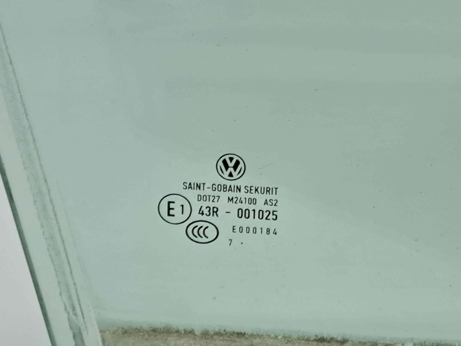 Geam usa dreapta fata Volkswagen Tiguan (5N) [Fabr 2007-2016] OEM - imagine 2