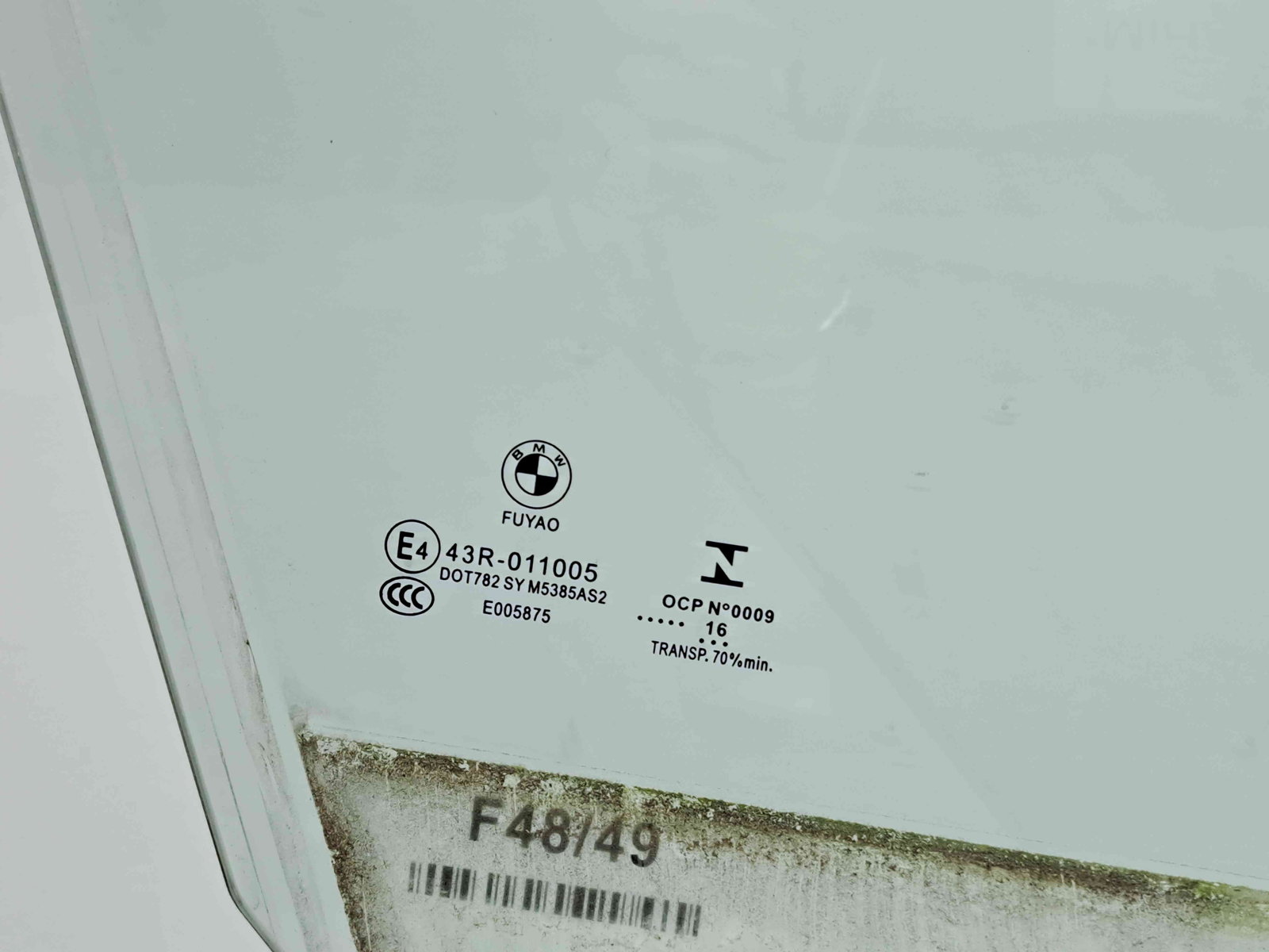 Geam usa dreapta fata Bmw X1 (F48) [Fabr 2016-2022] OEM - imagine 2