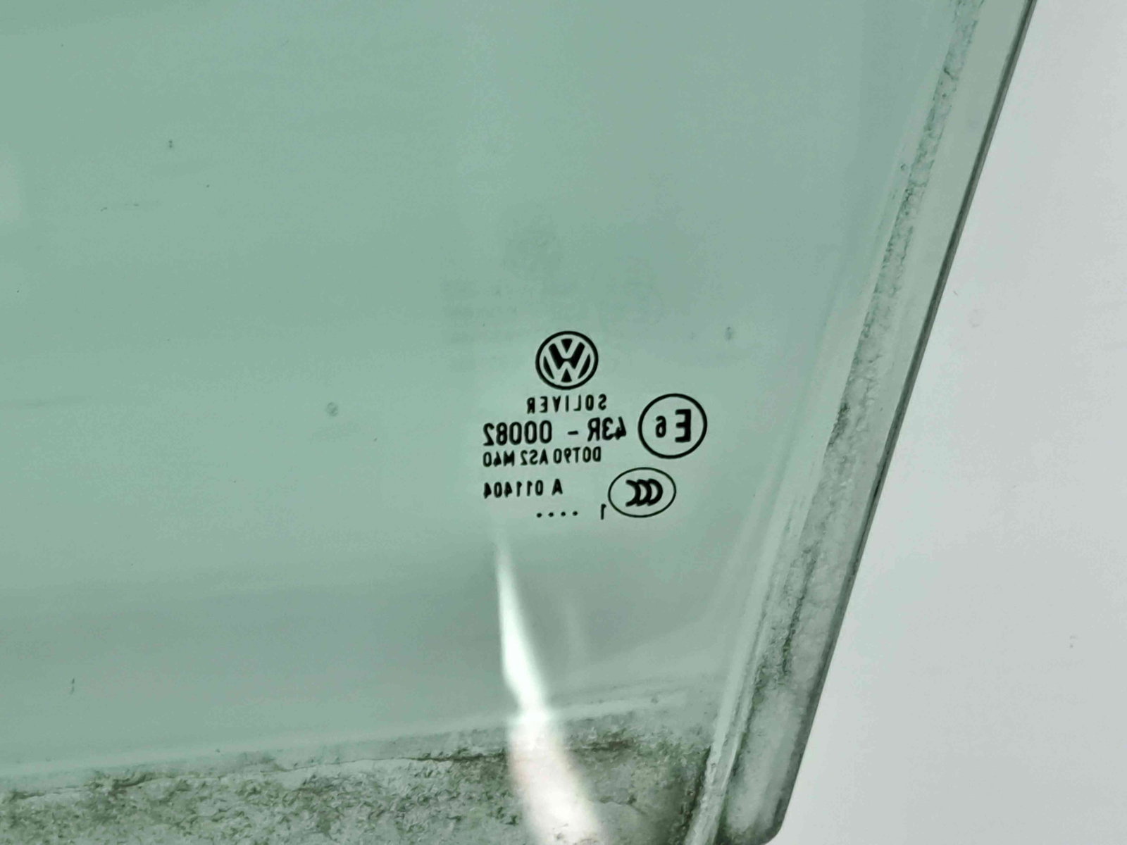 Geam usa dreapta fata Volkswagen Passat B7 (362) [Fabr 2010-2014] OEM - imagine 2